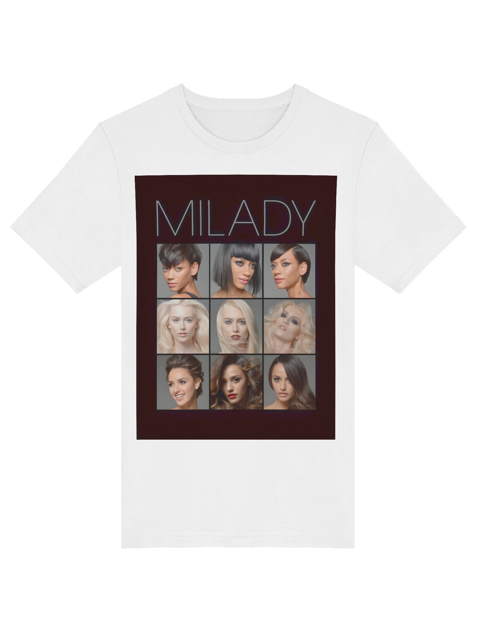 MILADY Portrait Grid Supersoft Tee product image (65)