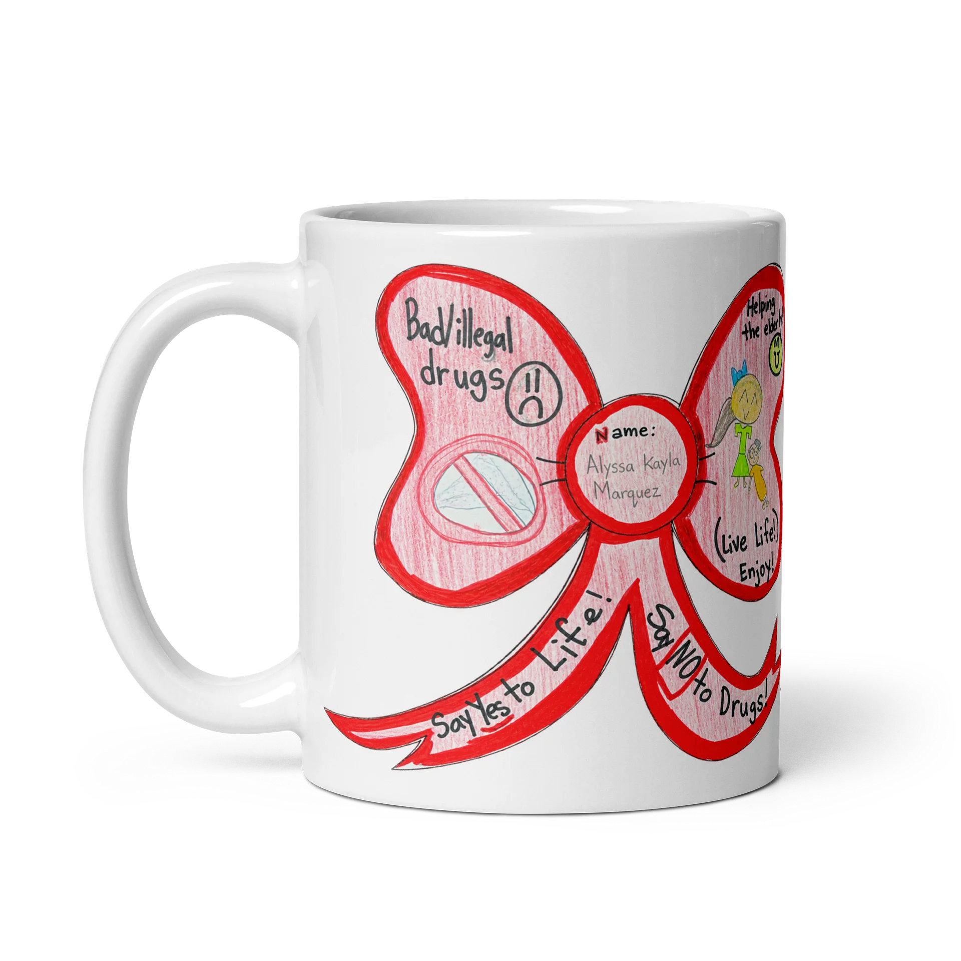 AK’s Ribbon of Kindness & Good Choices - Mug product image (2)