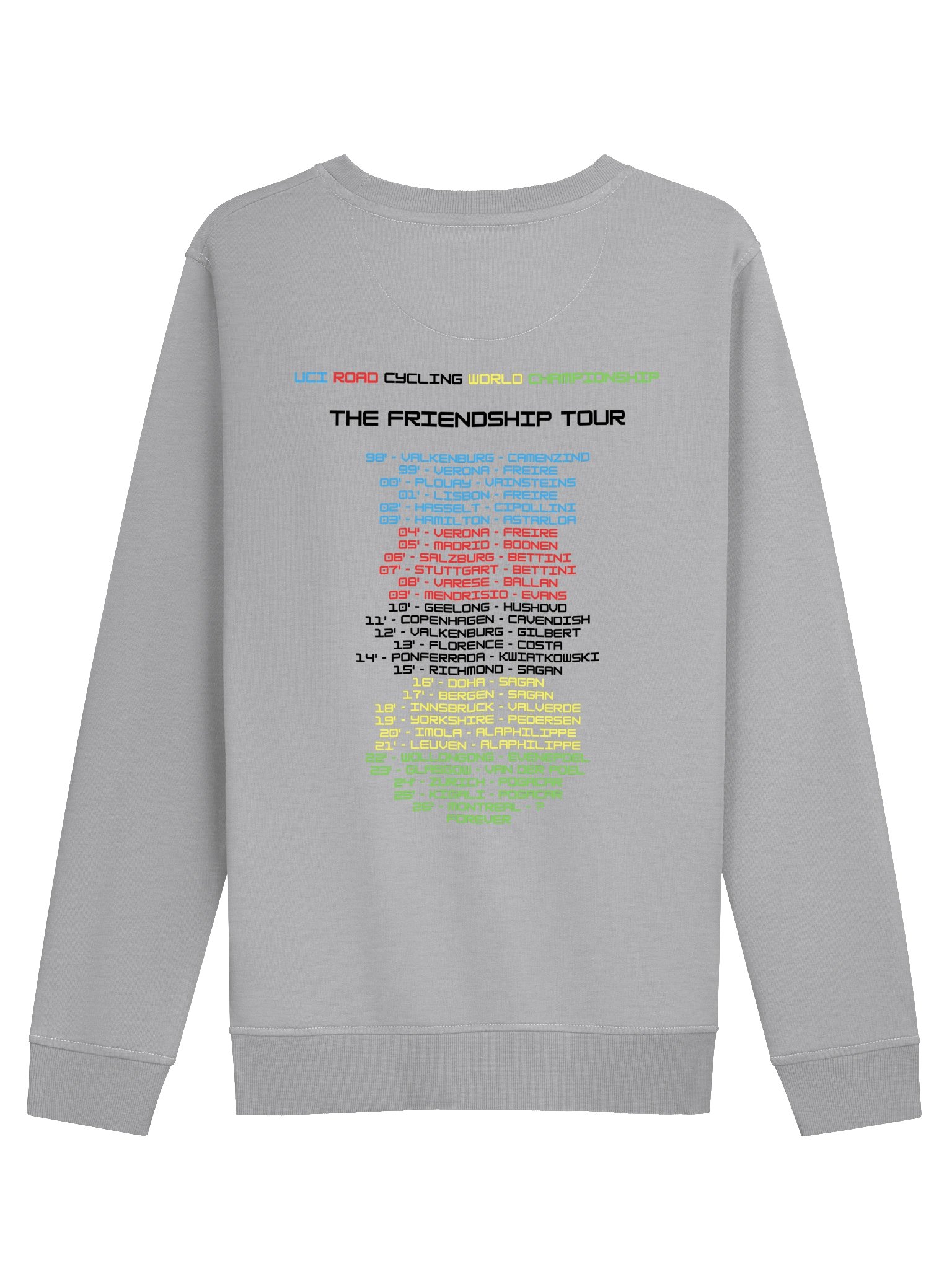 The Friendship Tour Sweatshirt | Custom Cycling World Championship Gift product image (2)