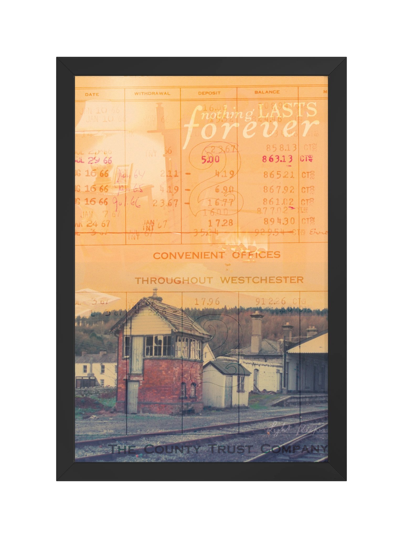 Nothing Lasts Forever - Framed Art Print product image (1)