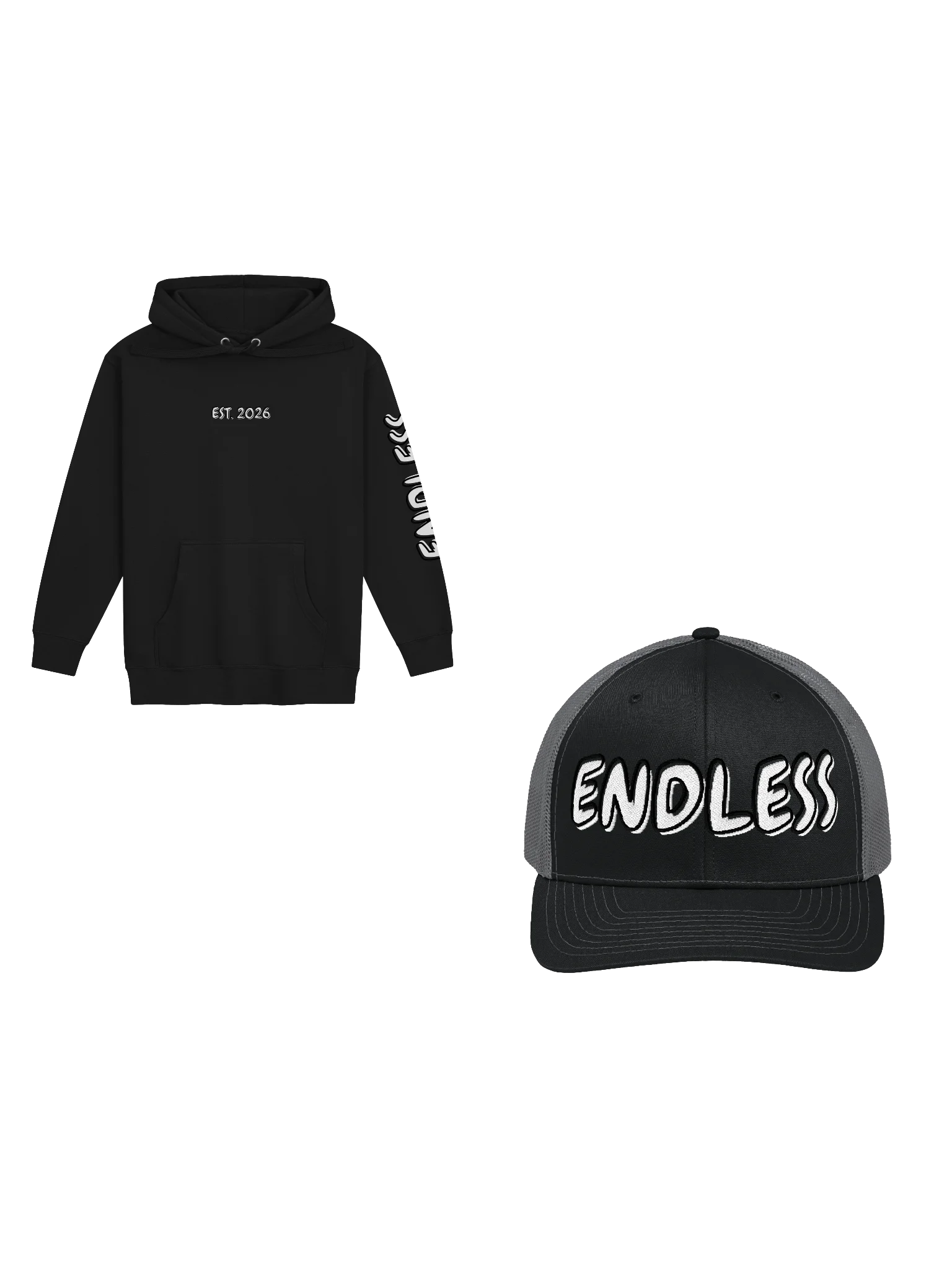 ENDLESS Truck Hoodie + Hat Bundle product image (1)