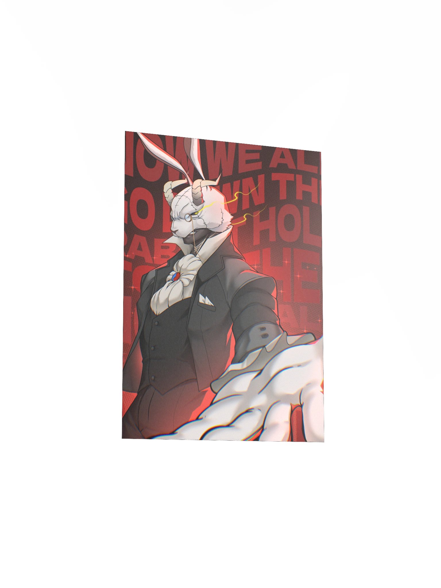 Valentine Rabbit Poster product image (28)
