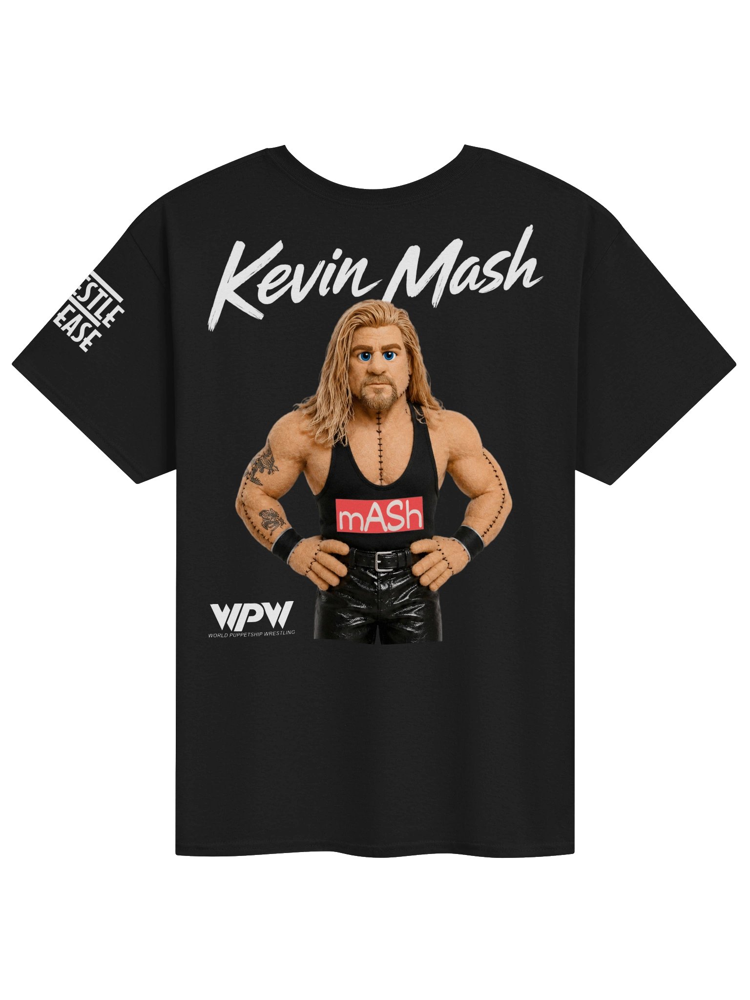 Kevin Mash pWo Tee V2 w/ Sleeve & Back print product image (2)