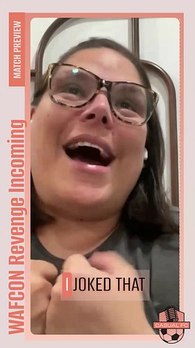 WAFCON players coming back to the NWSL are gonna have a lil bit of frustration to get out of their systems #footytherapy