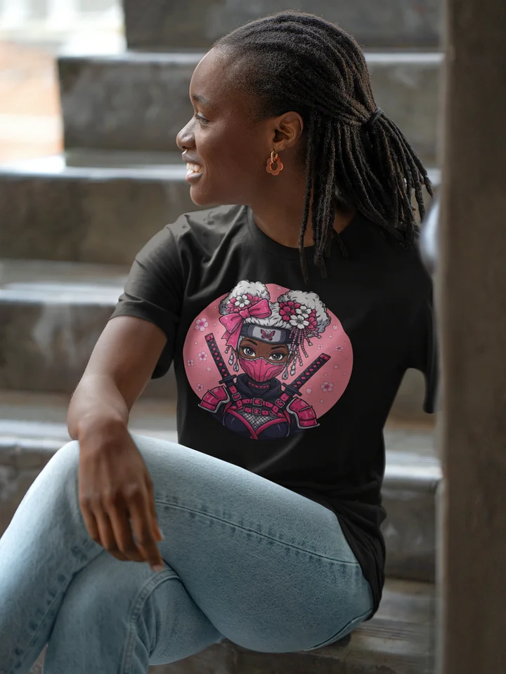 Kawaii Ninja Girl Premium Soft Tee product image (2)