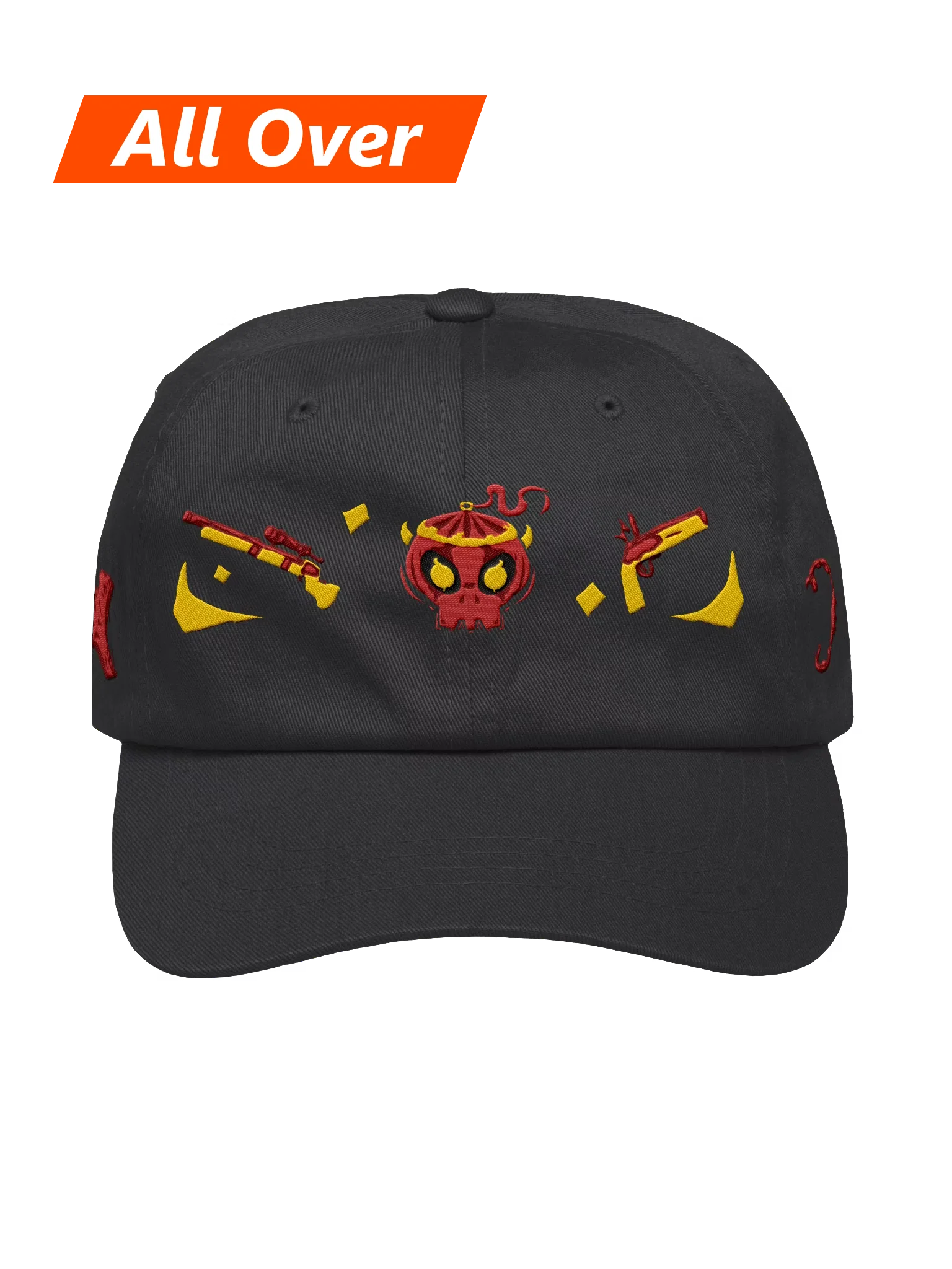 chirate all over print hat product image (1)