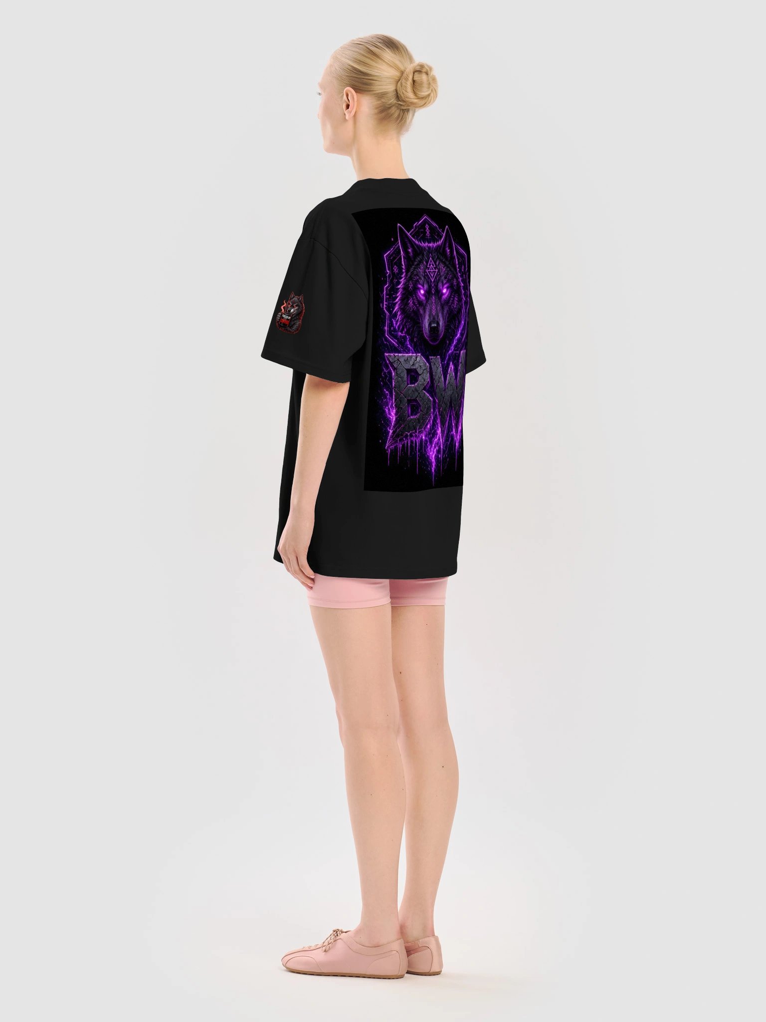 Red Eclipse Wolf Tee product image (47)