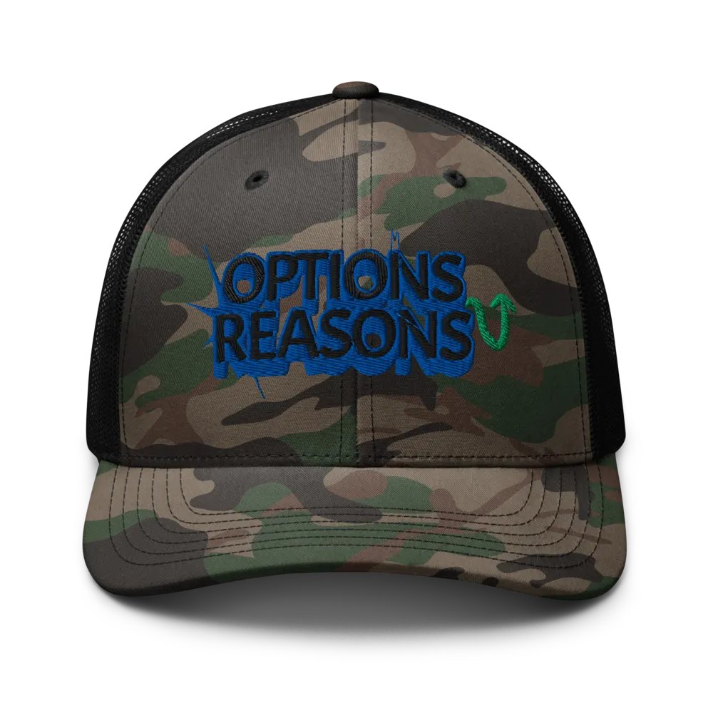 Wave Options Camo Trucker Hat product image (1)