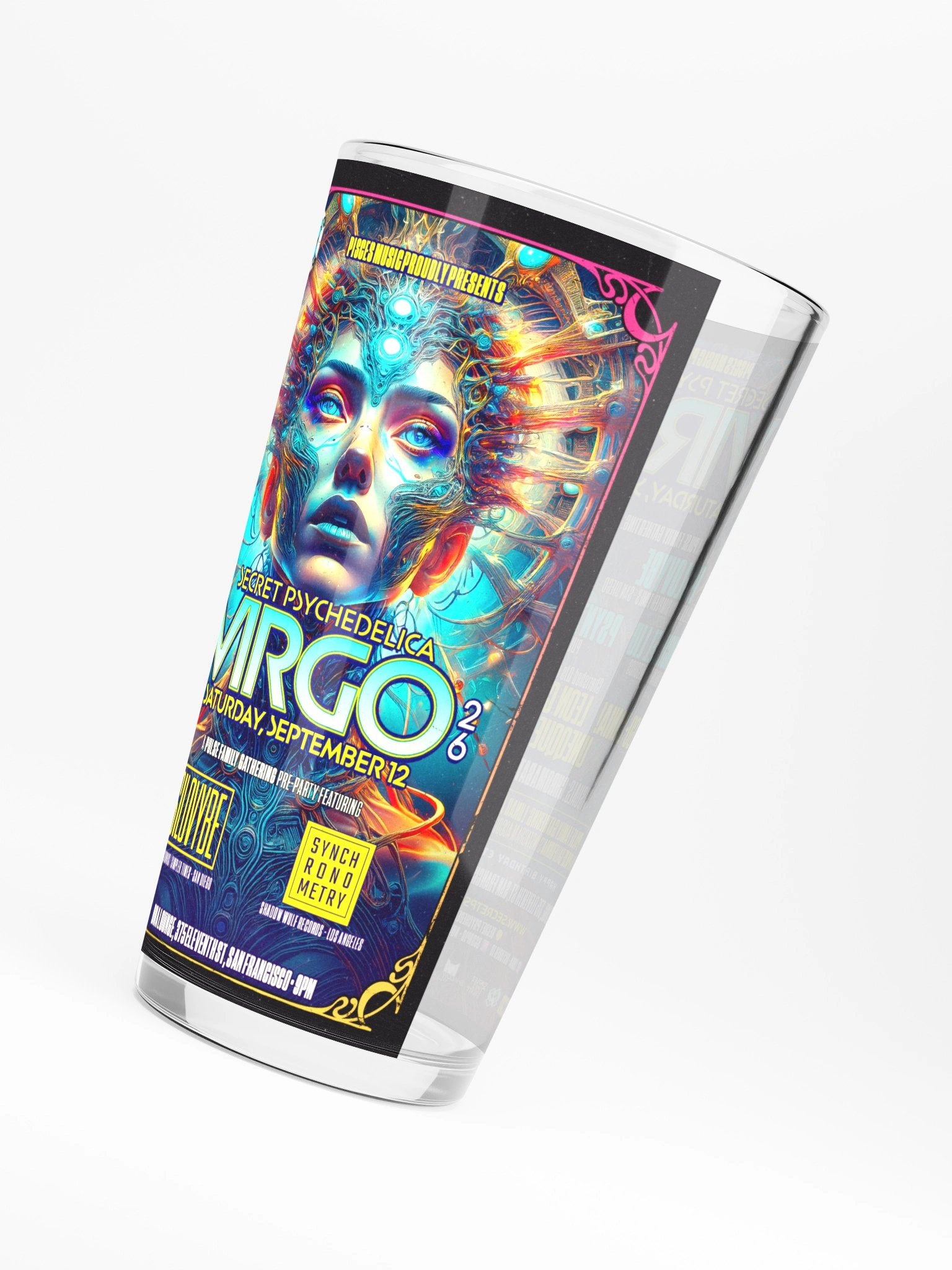 Virgo 2026 Shaker Pint Glass product image (4)