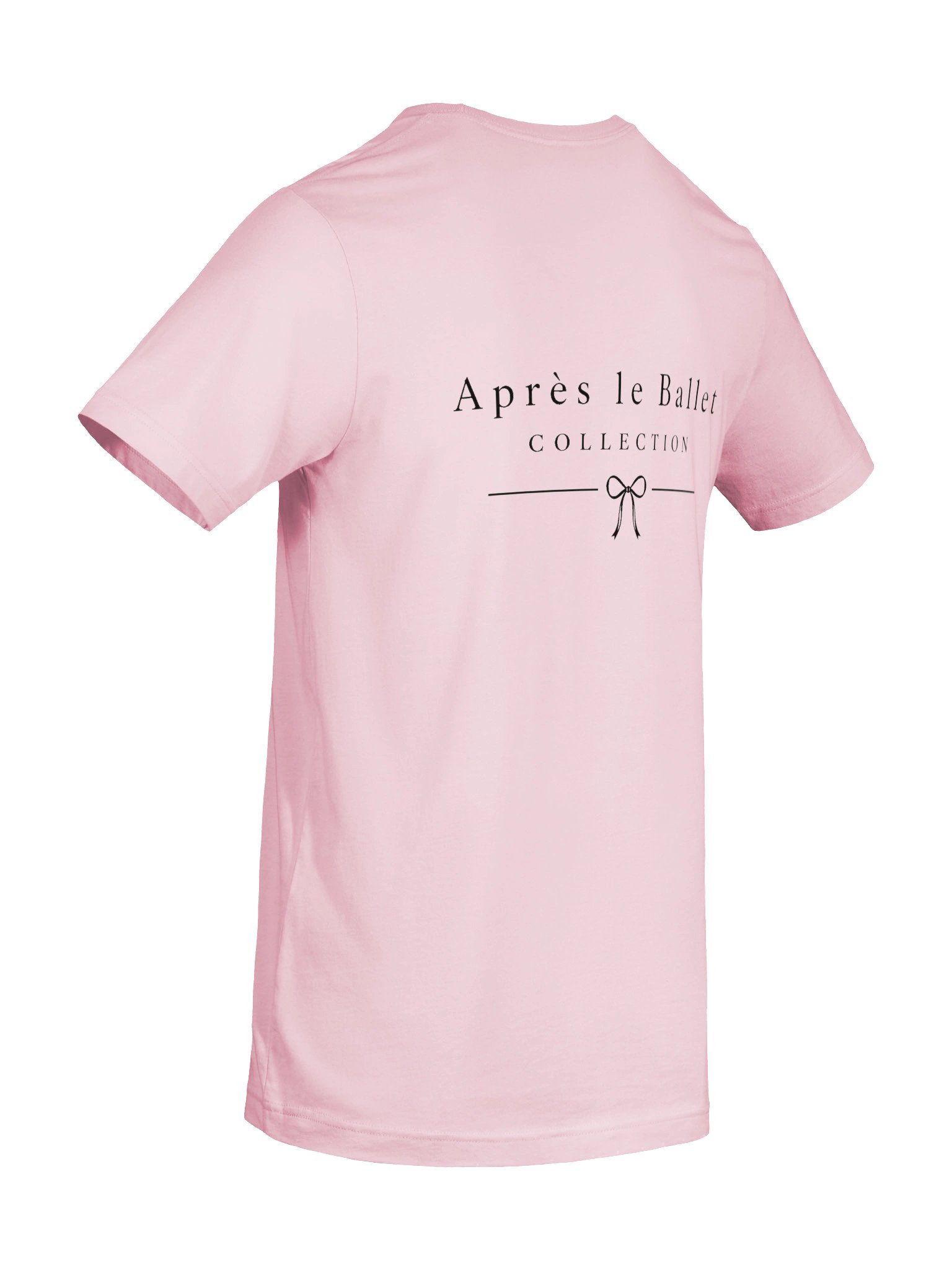 L’Atelier de Layla Bow T-Shirt, Black Lettering product image (30)