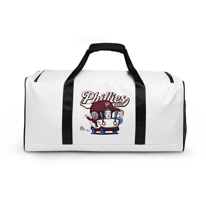 White Duffle Bag product image (1)