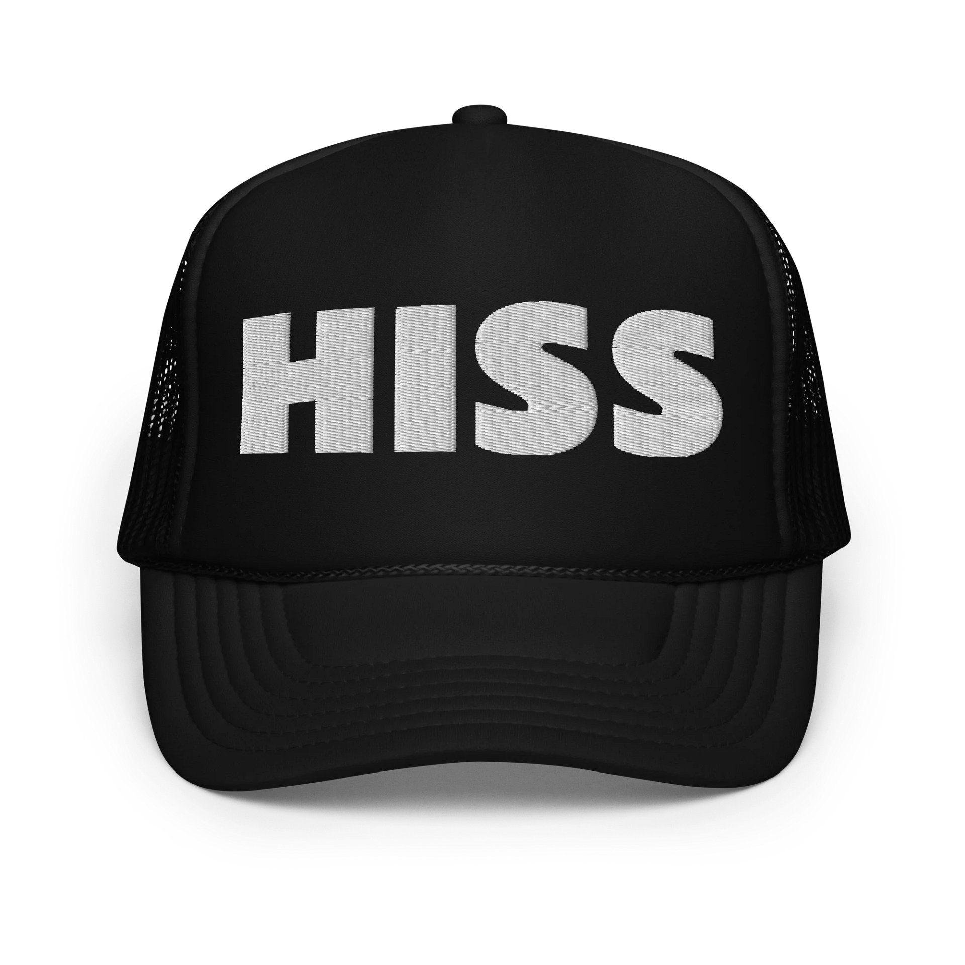 Embroidered HISS Hat - White Thread Collection product image (1)