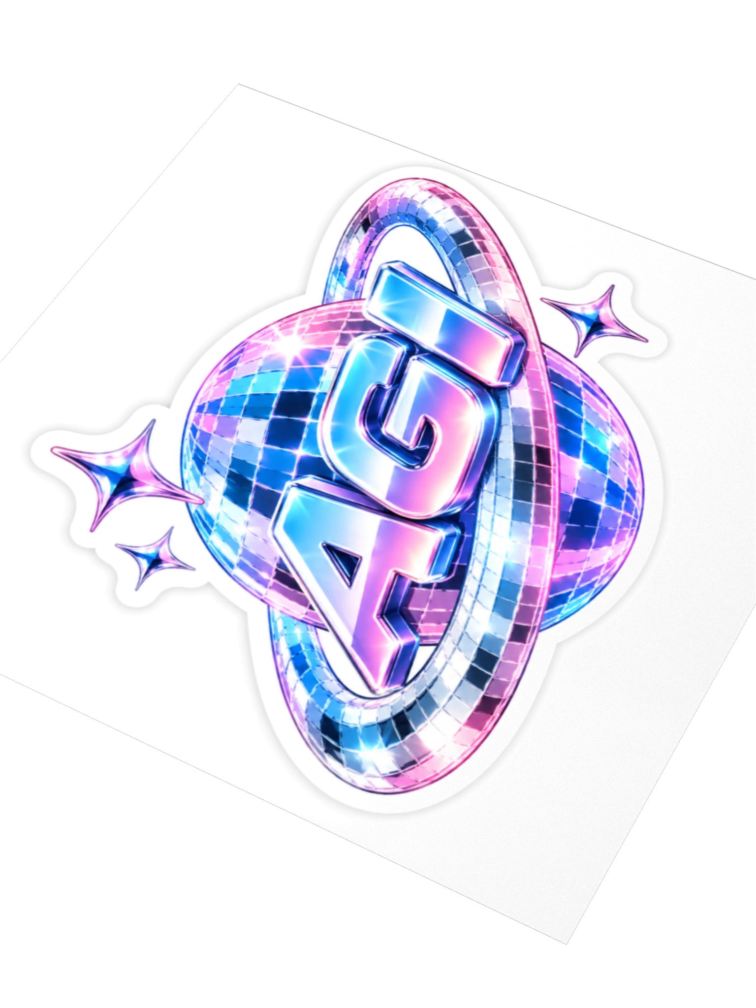 AGI Disco Planet Sticker product image (3)