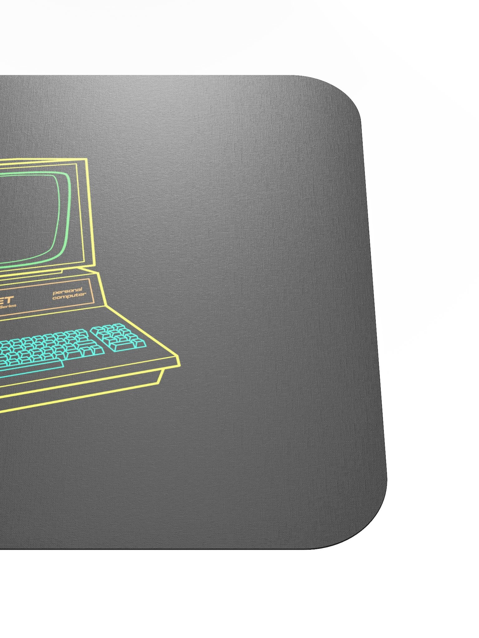 Black Commodore PET Computer Line Art Mouse Pad product image (5)