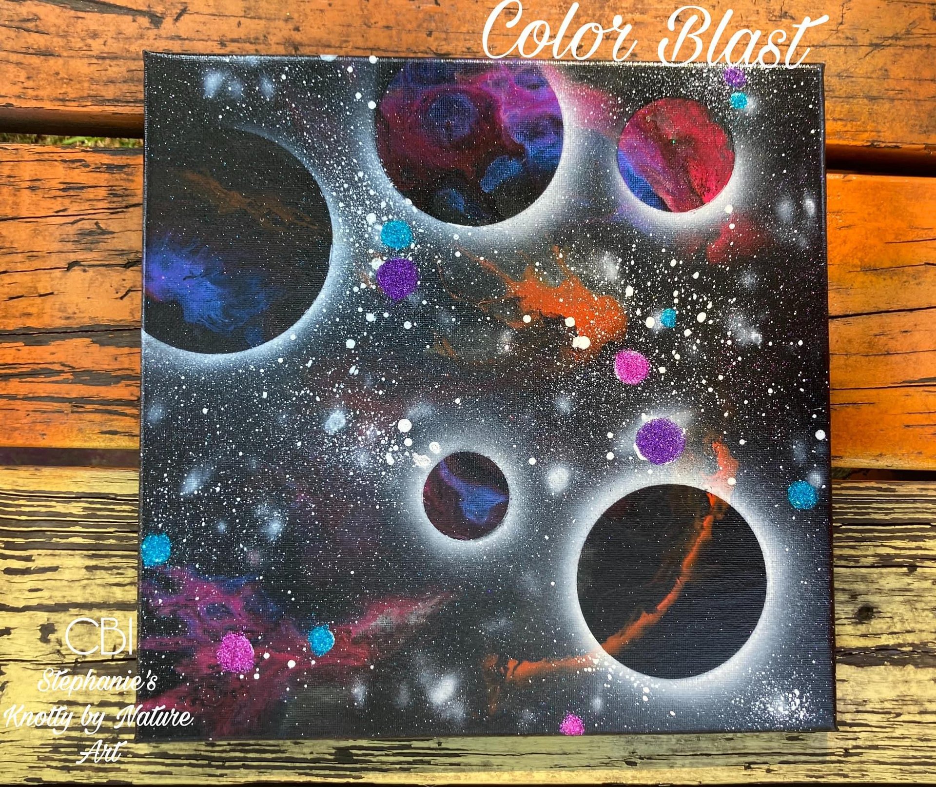 Coming soon Galaxy Spray Paintings product image (4)