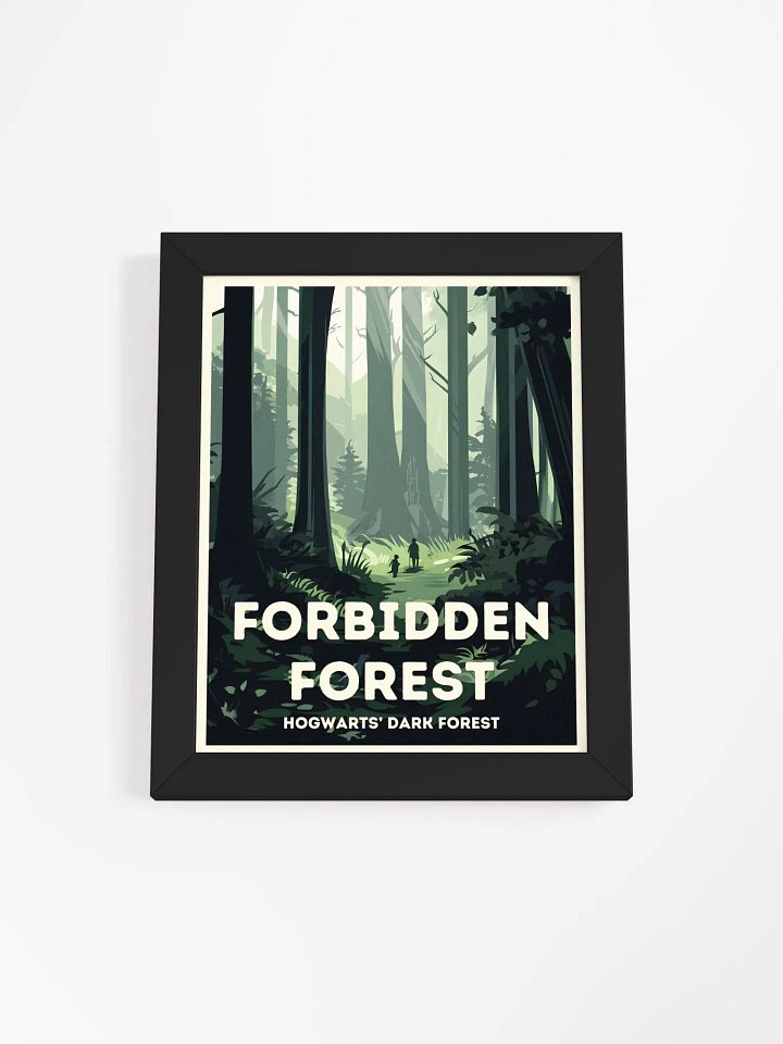 Magical Forest Vintage Travel Poster product image (1)