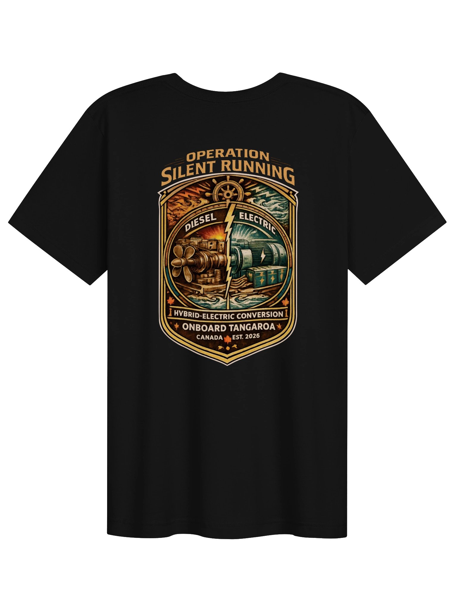 T-Shirt – Half Diesel. Half Electric. All Stubborn. product image (12)