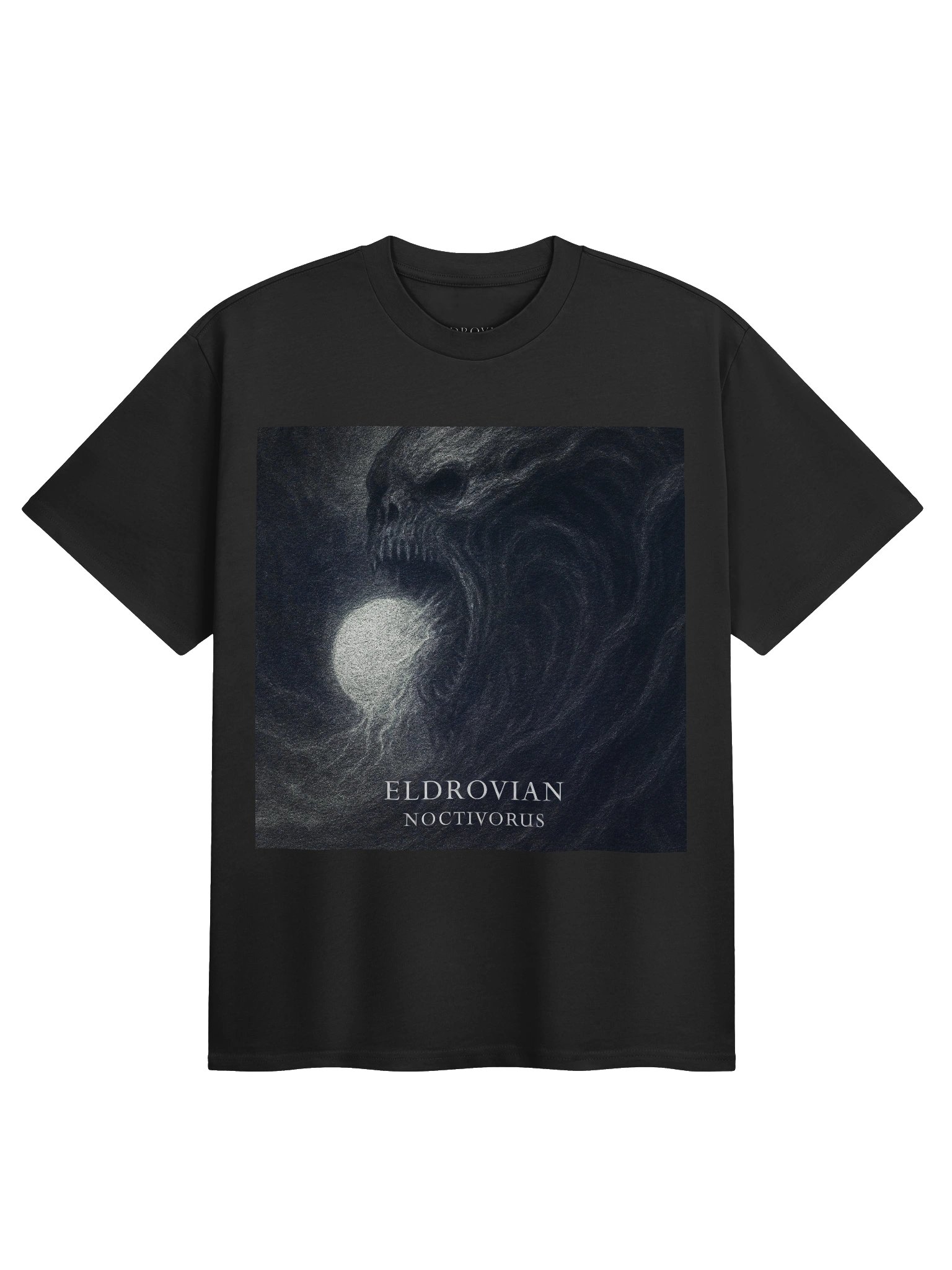 Eldrovian — Noctivorus AS Colour Heavy T-shirt (Black) product image (1)