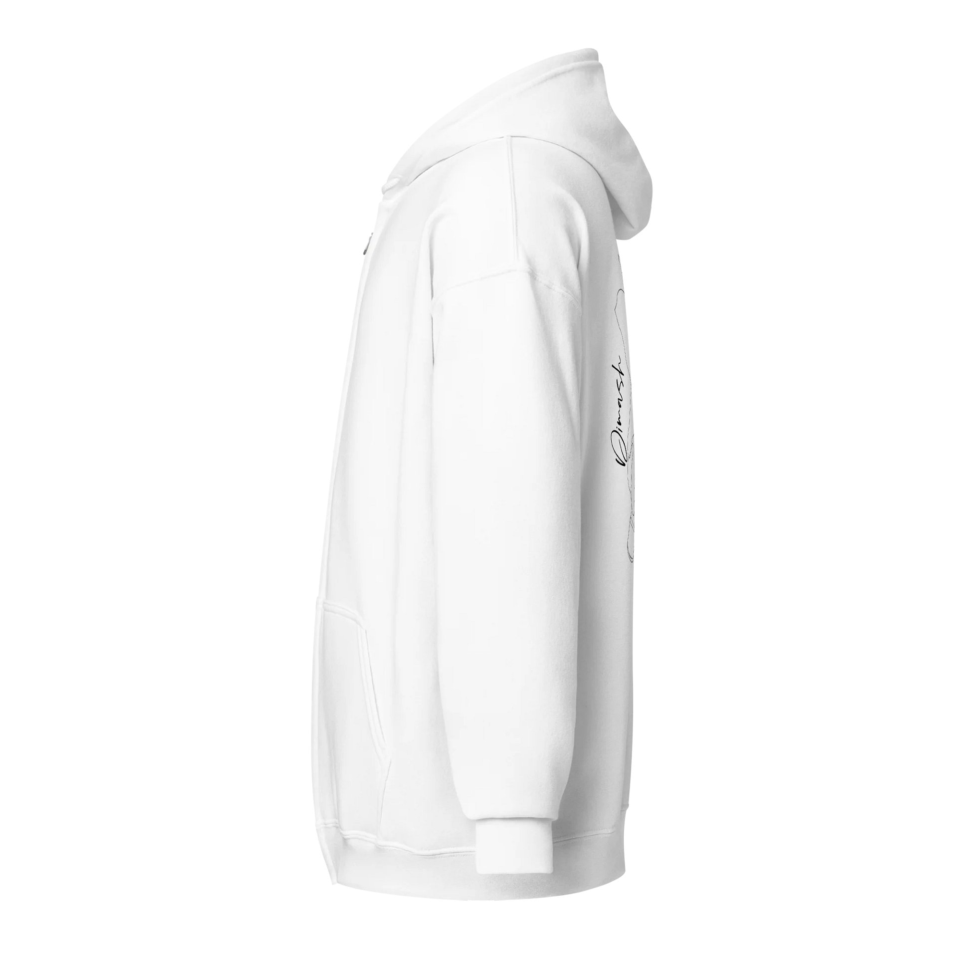 Singer From Kazakhstan Zippered Gildan Unisex Hoodie product image (12)