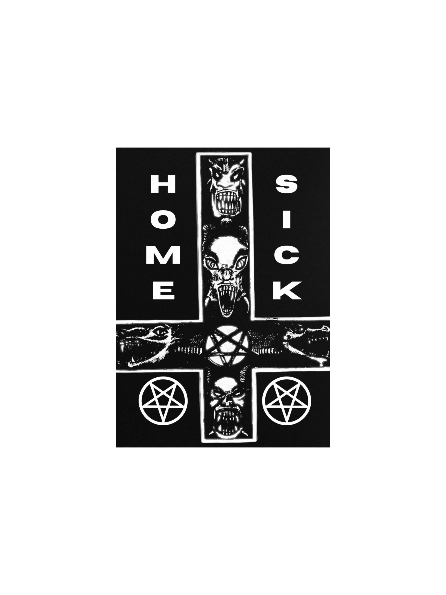 "HOMESICK" 5" by 7" Poster product image (1)