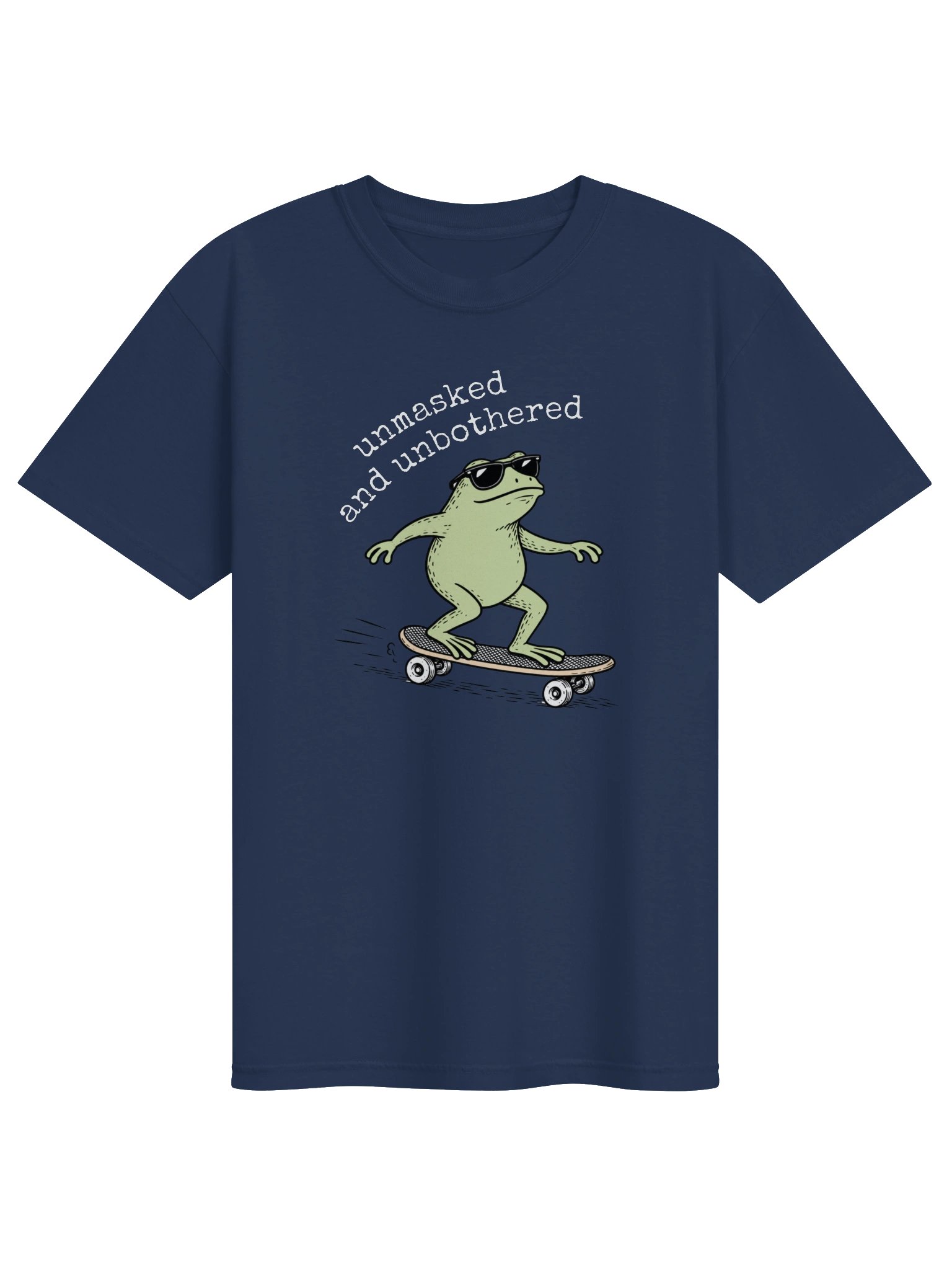 Unmasked And Unbothered - Adult Unisex Tee product image (1)