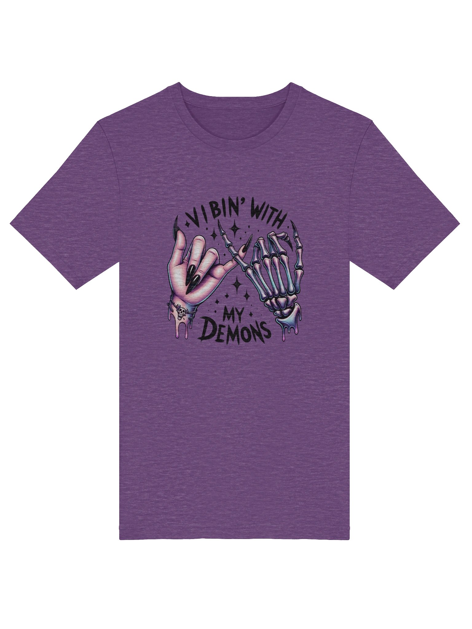 [BJ Designs] Vibin' With My Demons Unisex Graphic Tee product image (5)