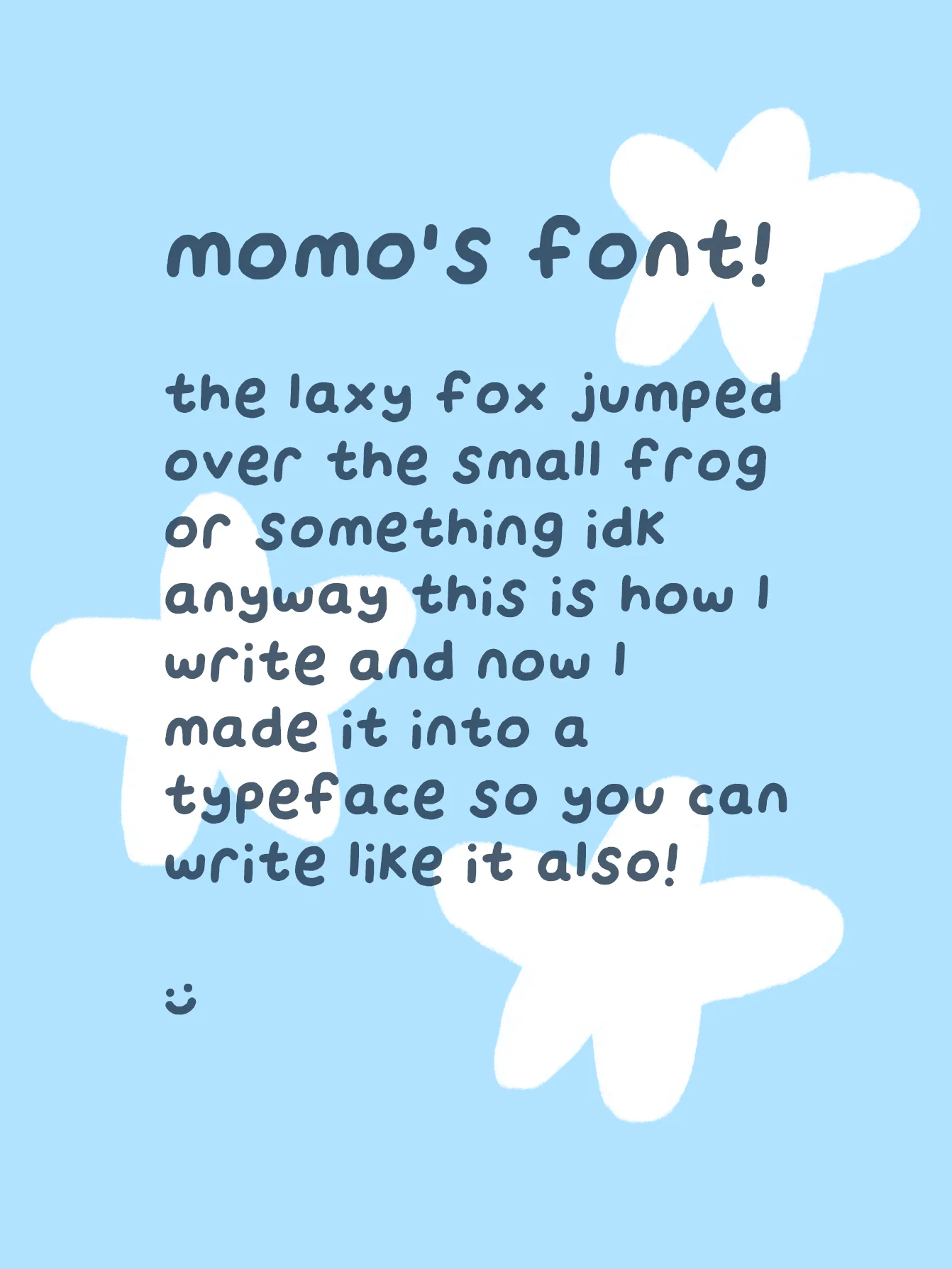 Momo's font product image (1)