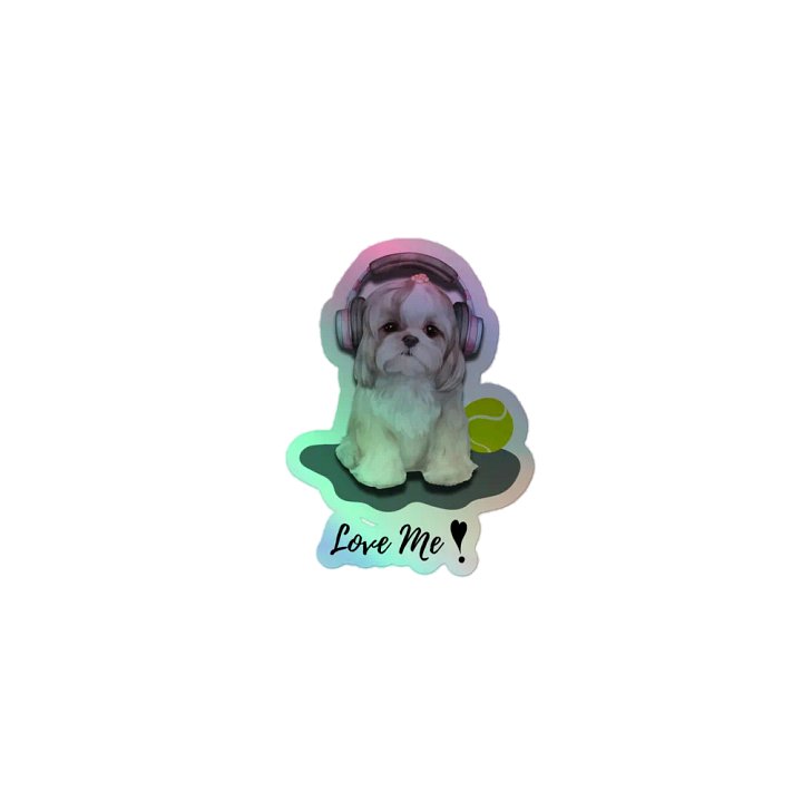 Groovy Pup Holographic Sticker Pack product image (1)