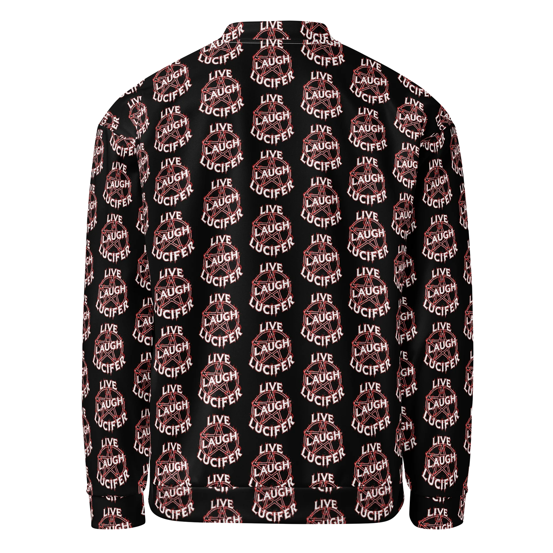 Live Laugh Lucifer 2026 Bomber Jacket - All Over Print product image (2)
