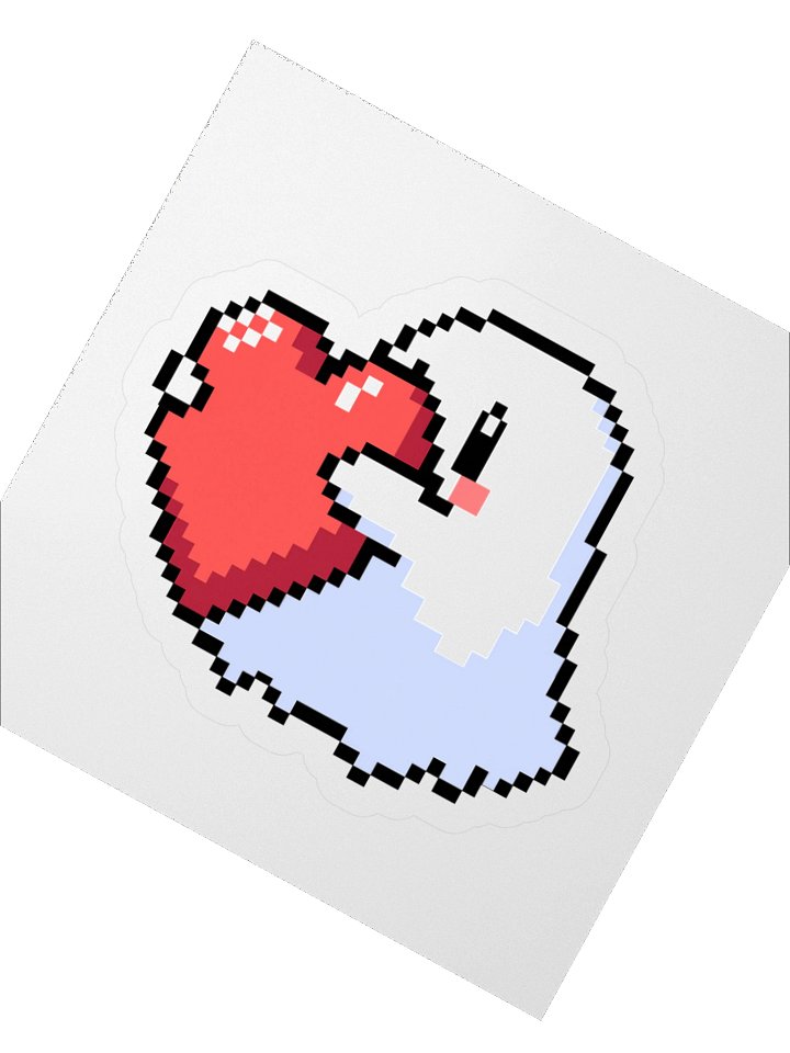 Heart Ghost of Love Stickers product image (5)