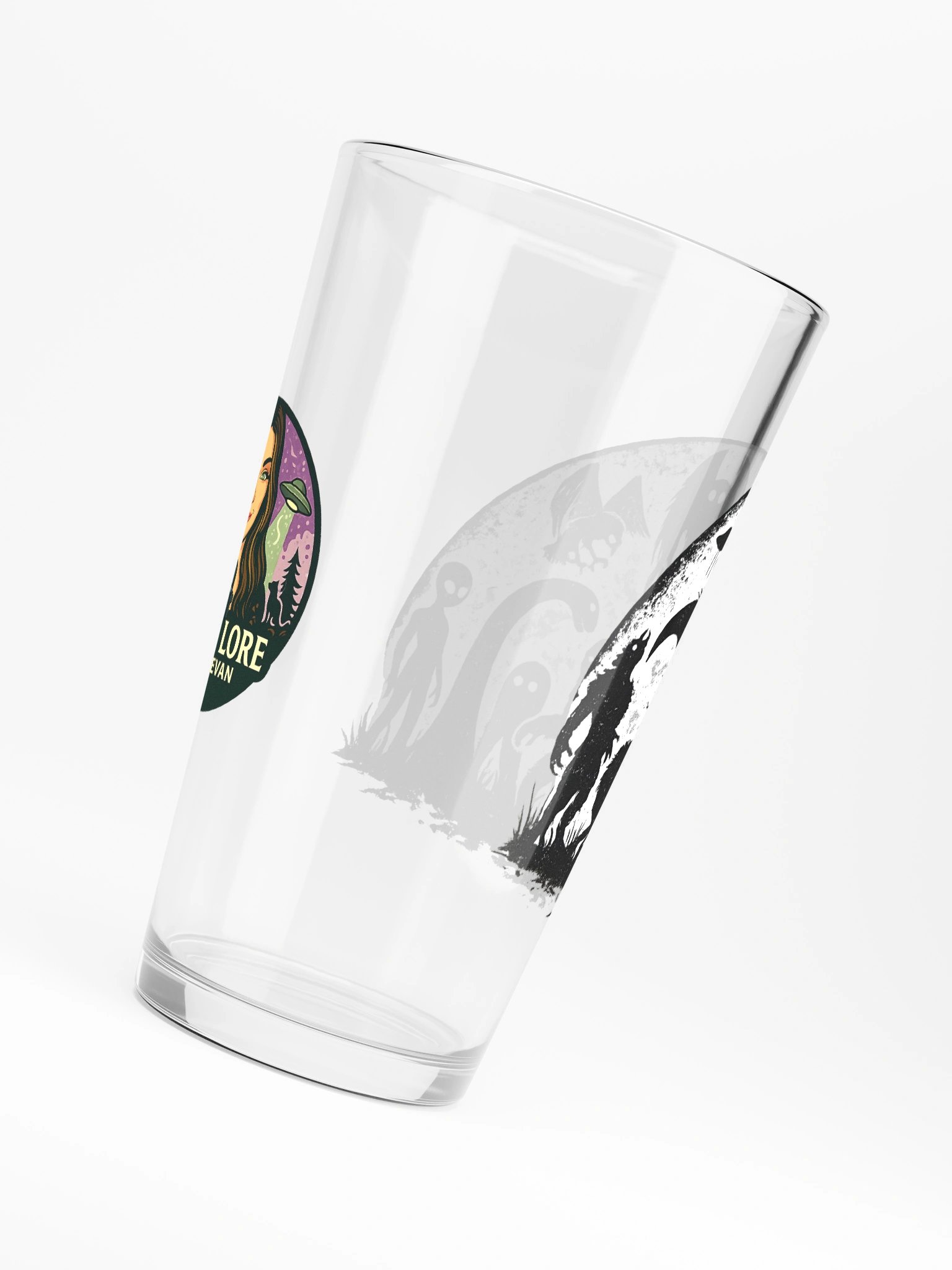 CRYPTID MOON SHAKER PINT GLASS 16oz product image (6)