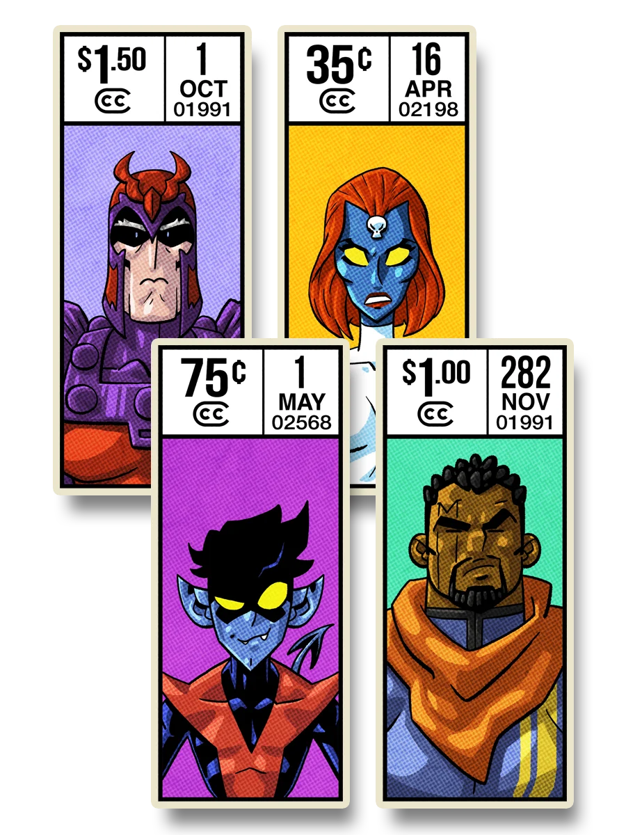 X-Men Sticker Pack #3 product image (1)
