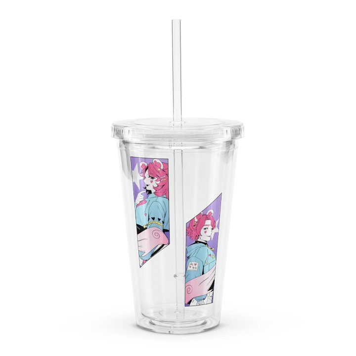 ♡ Rattie and Ratthew Clear Tumbler ♡ product image (1)