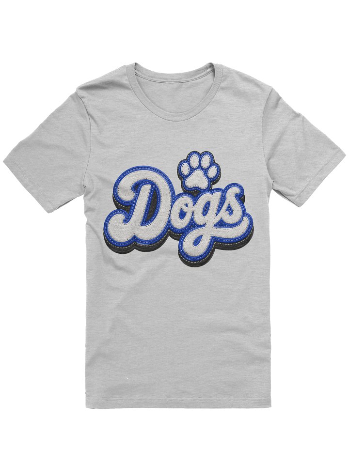 Dogs faux stitch tee product image (3)