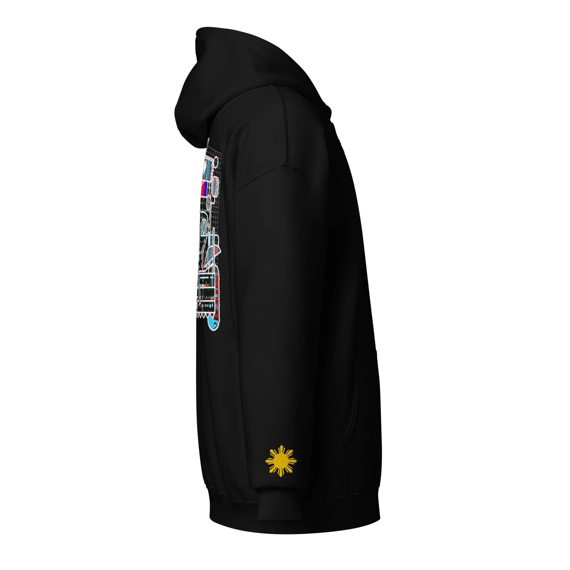 Panic Glitchy Jeepney Zip Hoodie product image (4)