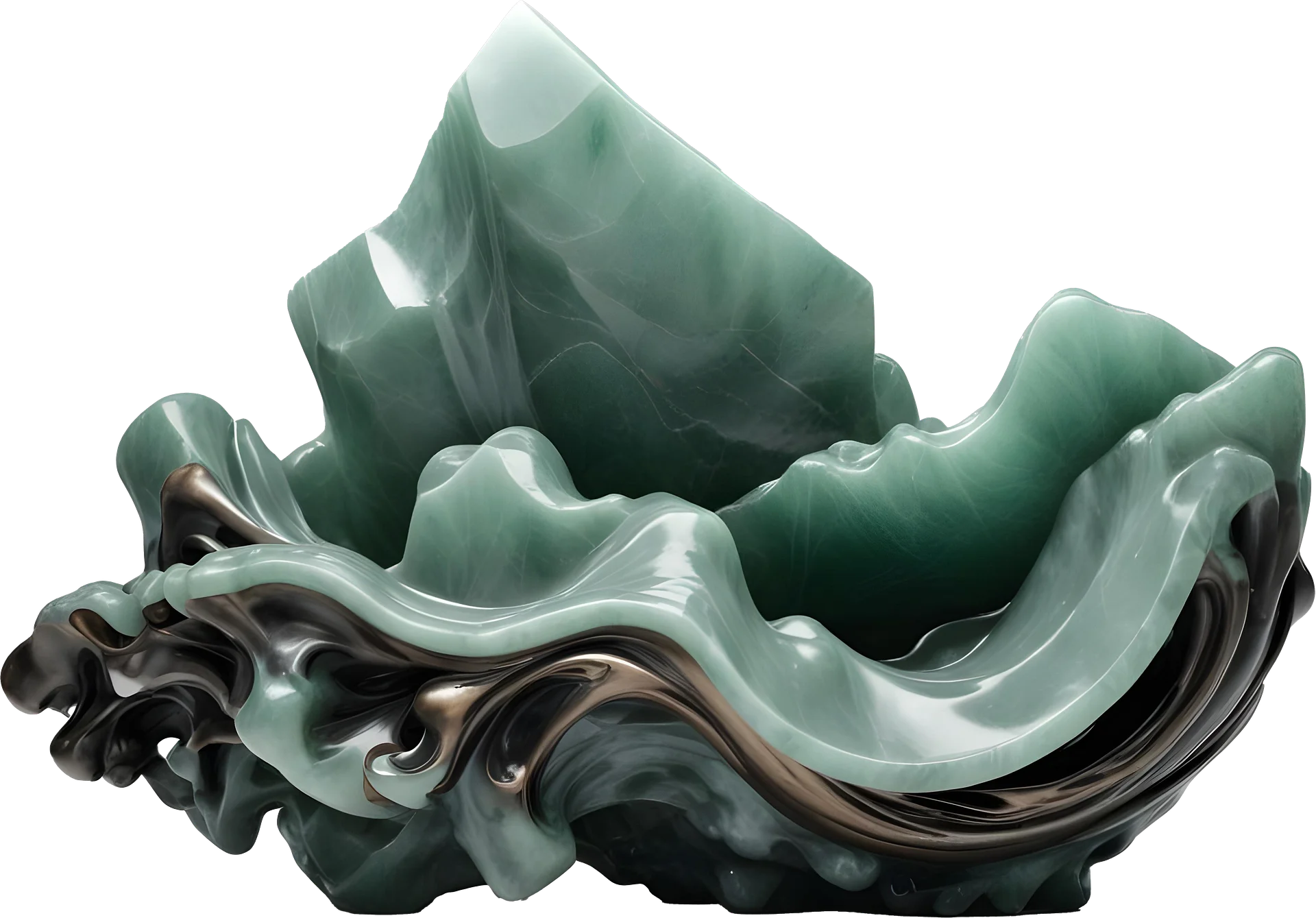 Jade Signature – Abstract Jade Sculpture product image (1)