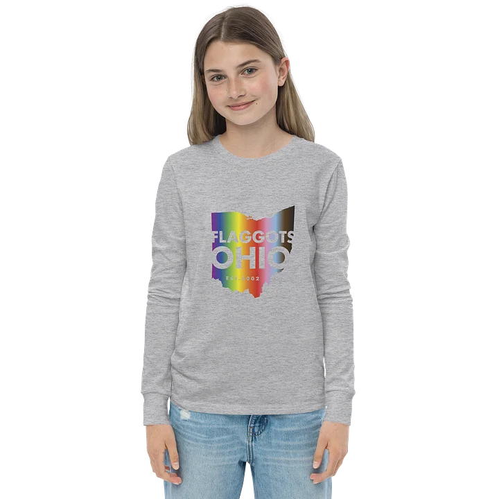 Youth long sleeved shirt product image (2)