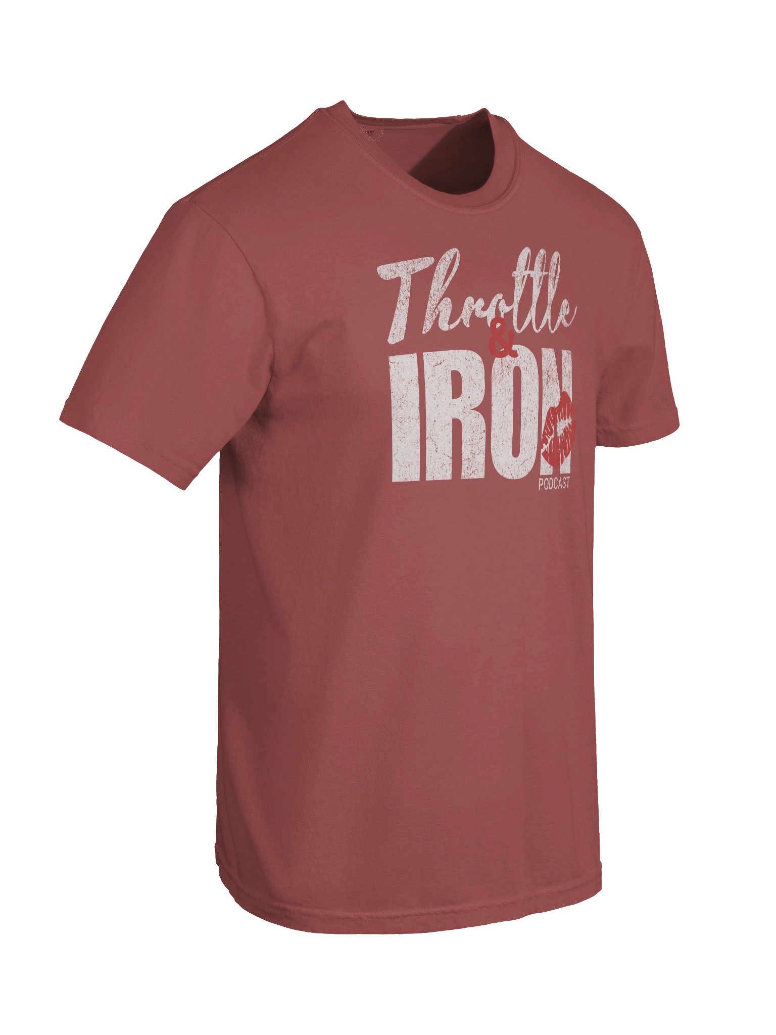 Throttle & Iron Podcast “Kissed by the Road” Tee product image (48)