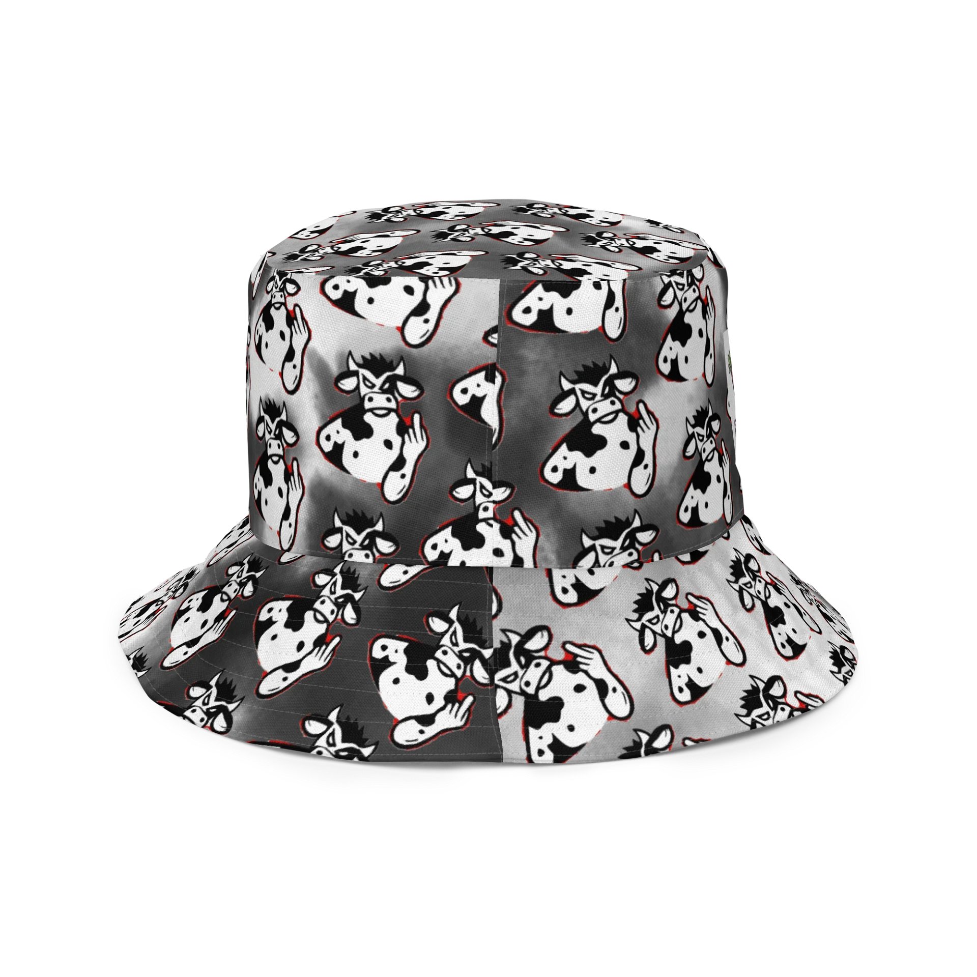 Smoke & Shadows FU Reversible Bucket Hat product image (4)