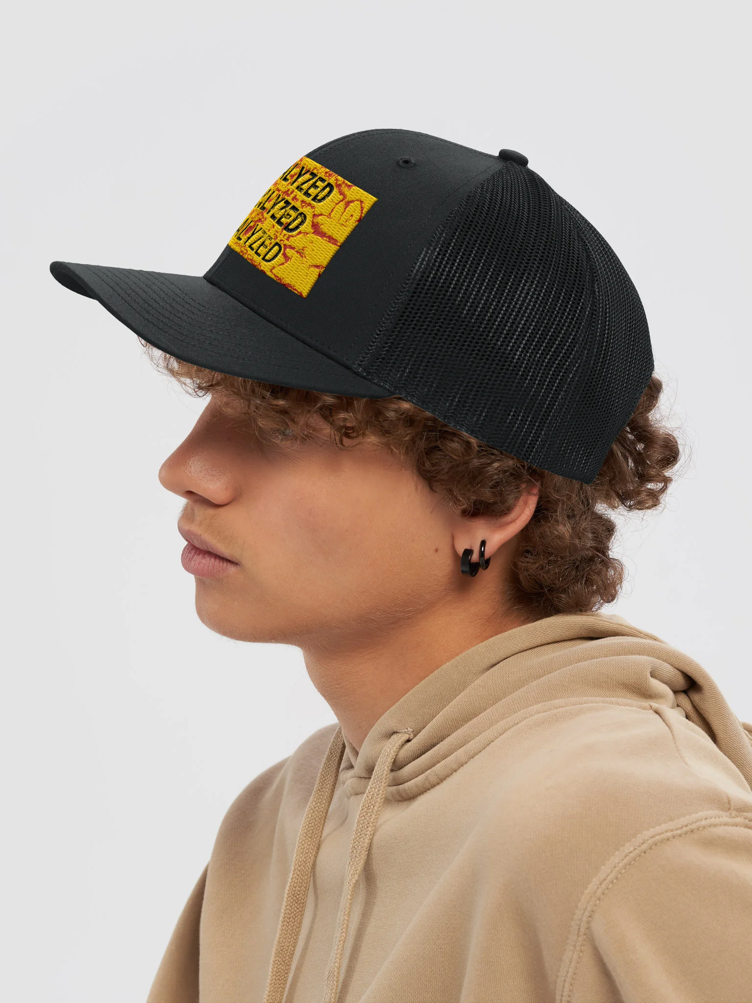 PARALYZED HEAT WAVE TRUCKER HAT product image (7)