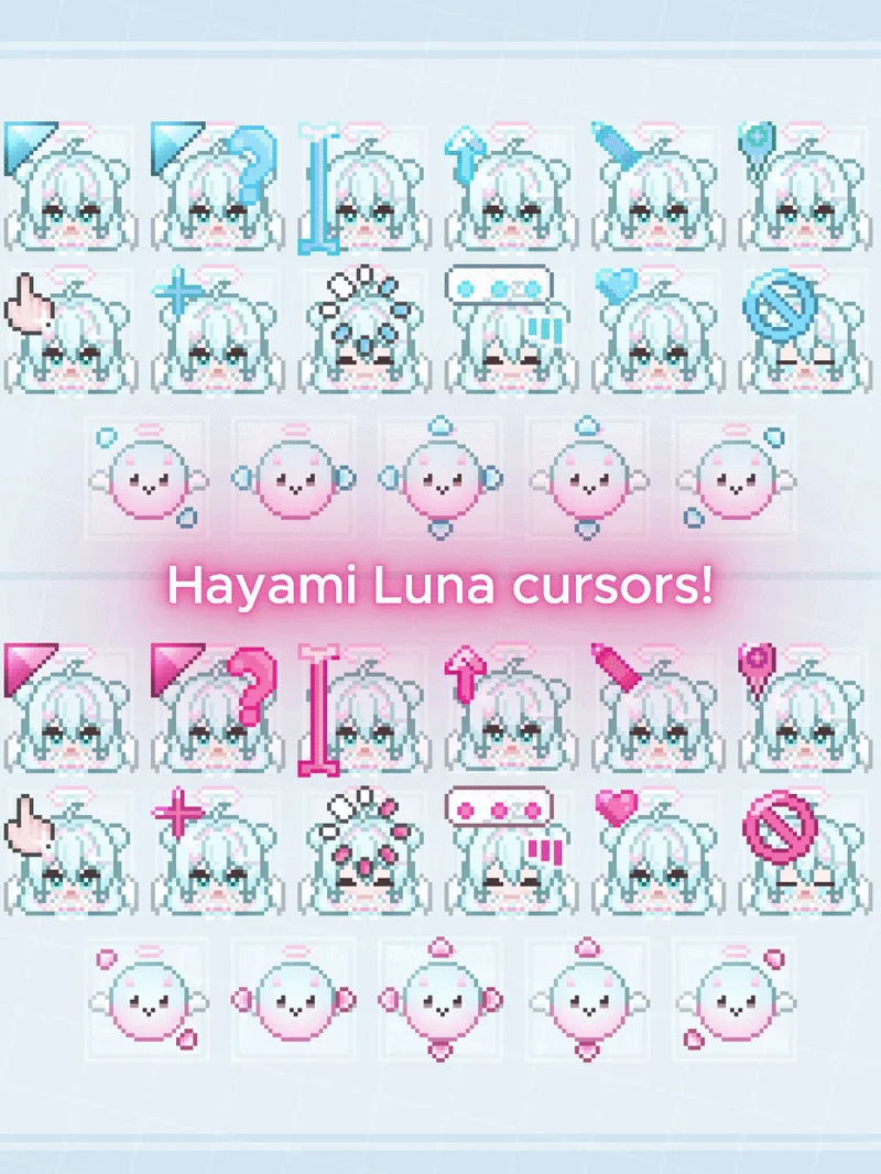 FREE HAYAMI LUNA CURSOR PACK product image (1)