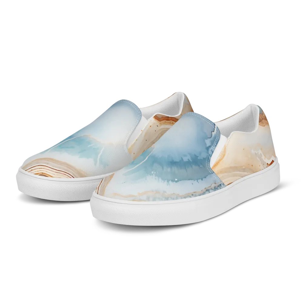 Banded Agate Slip-On Canvas Shoes product image (6)
