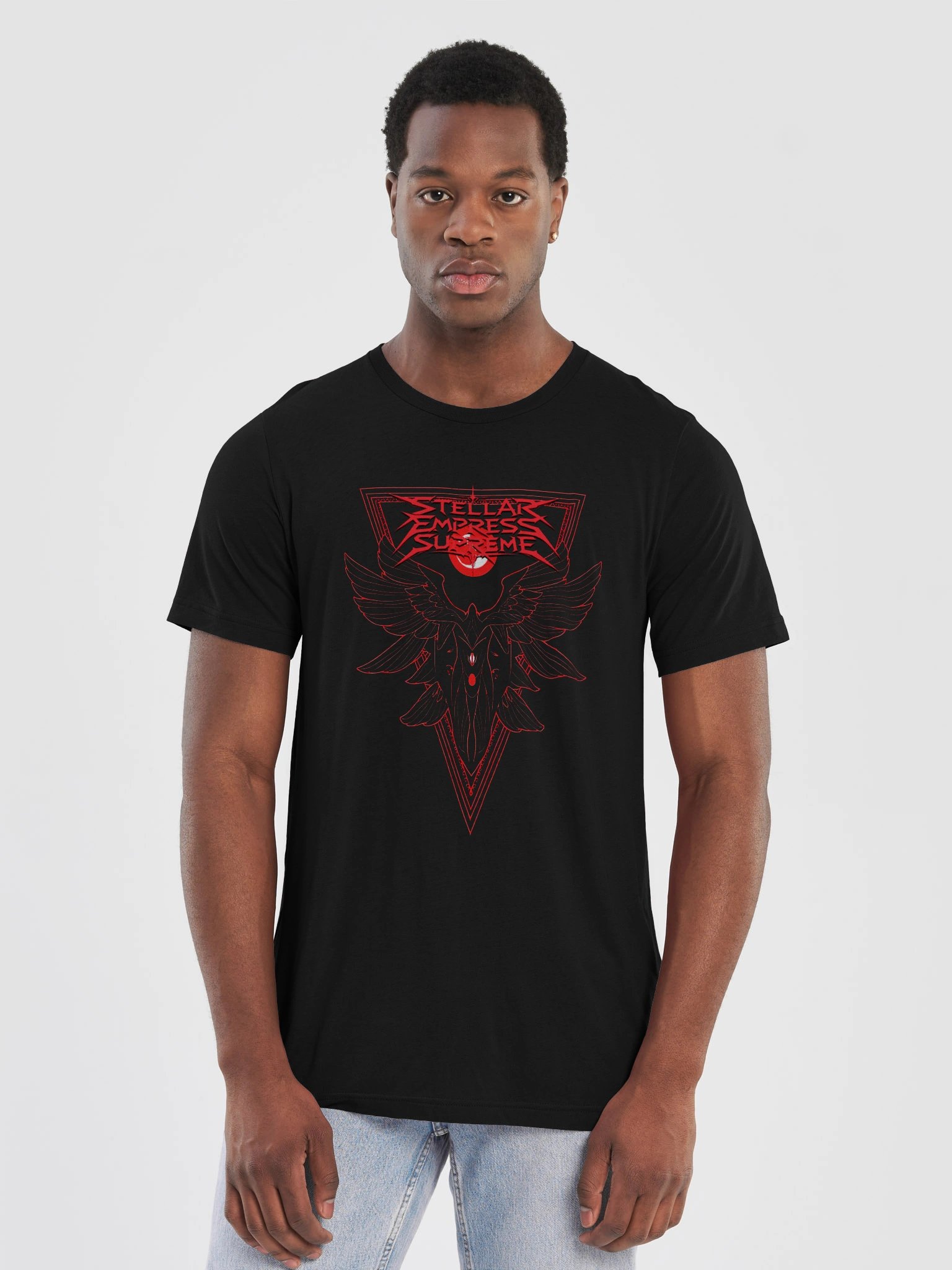Stellar Empress Supreme #002 Red Short Sleeve T-Shirt product image (10)