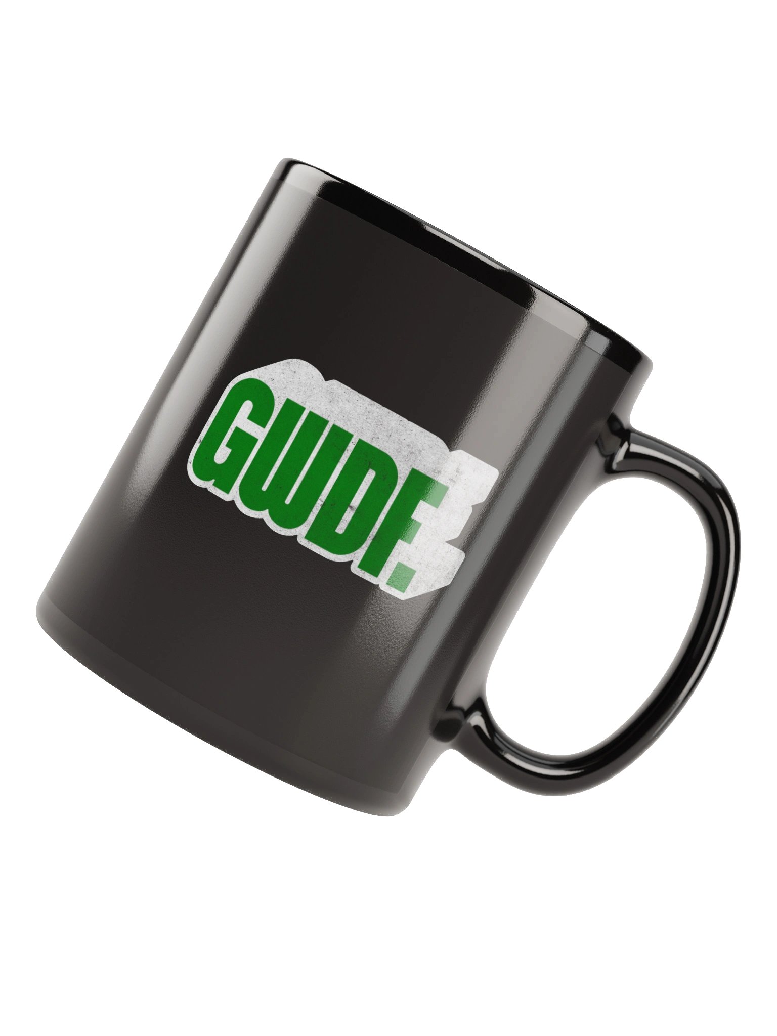 GWDF Black Glossy Mug product image (2)