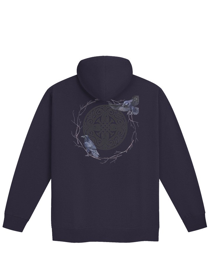 Celtic Ravens Zip Up Hoodie product image (2)