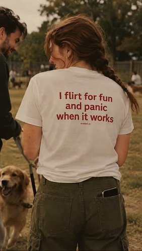❤️ THIS SHIRT IS MY ENTIRE DATING PERSONALITY. 😜 iwantedco.com 

Remember the dog is in the conversation 😬

#tshirts #girls #...