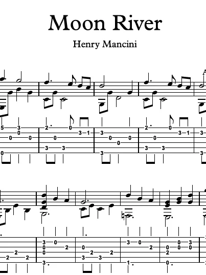 Moon River By Henry Mancini product image (2)