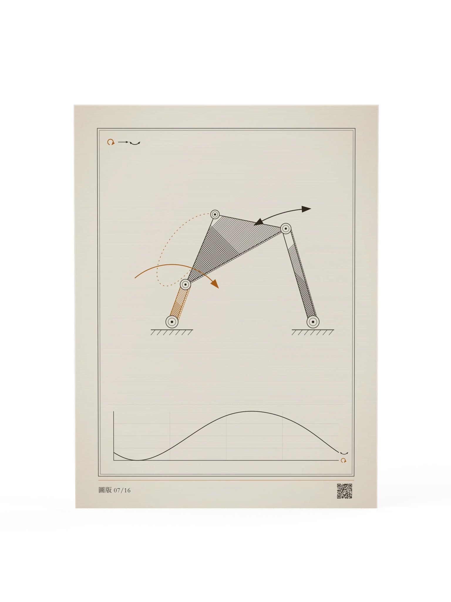 MOTION 07 · 四連桿機構 product image (1)