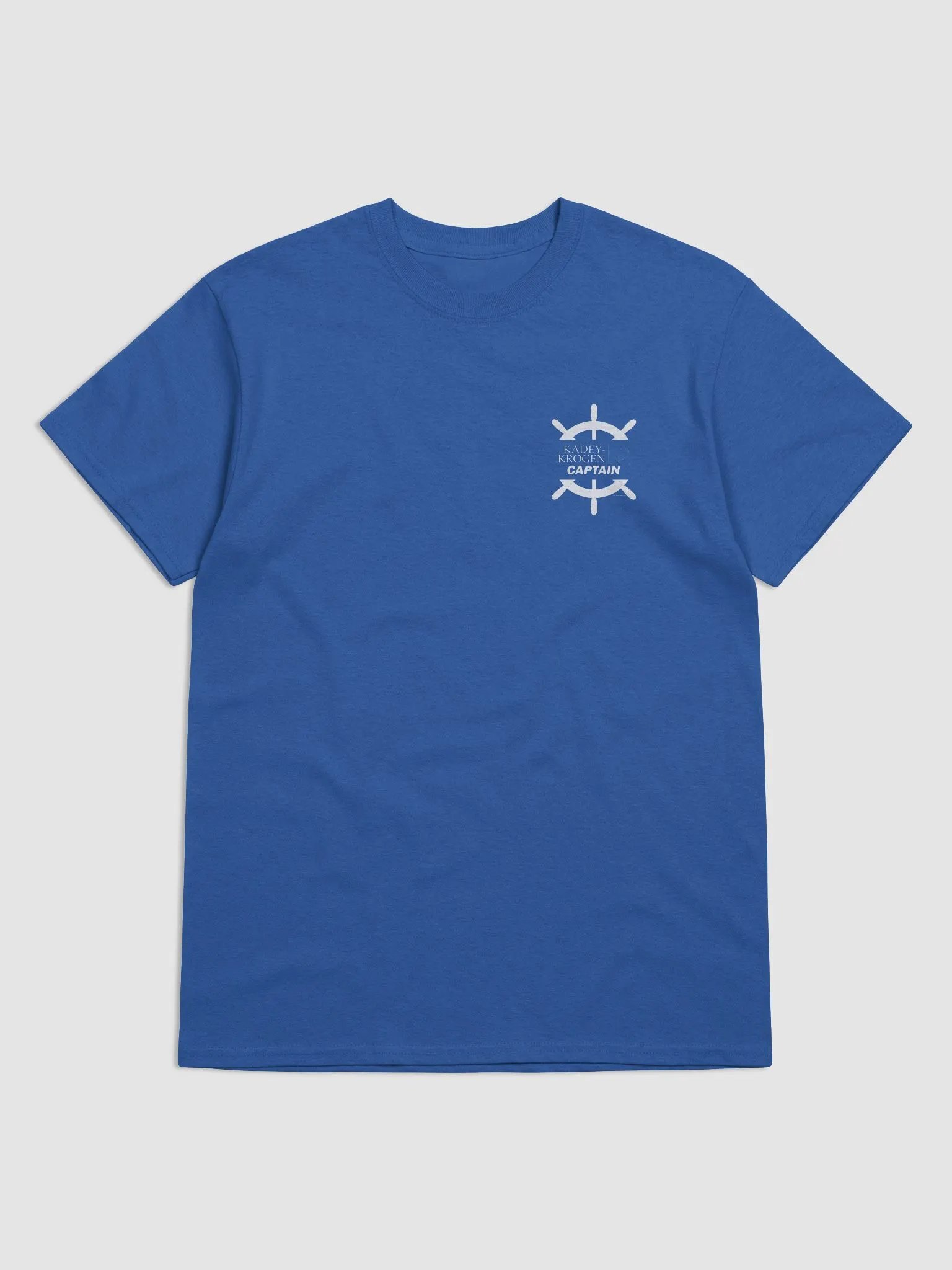 Kadey-Krogen Captain - T-Shirt - Dark Shirt w/White Logo product image (3)