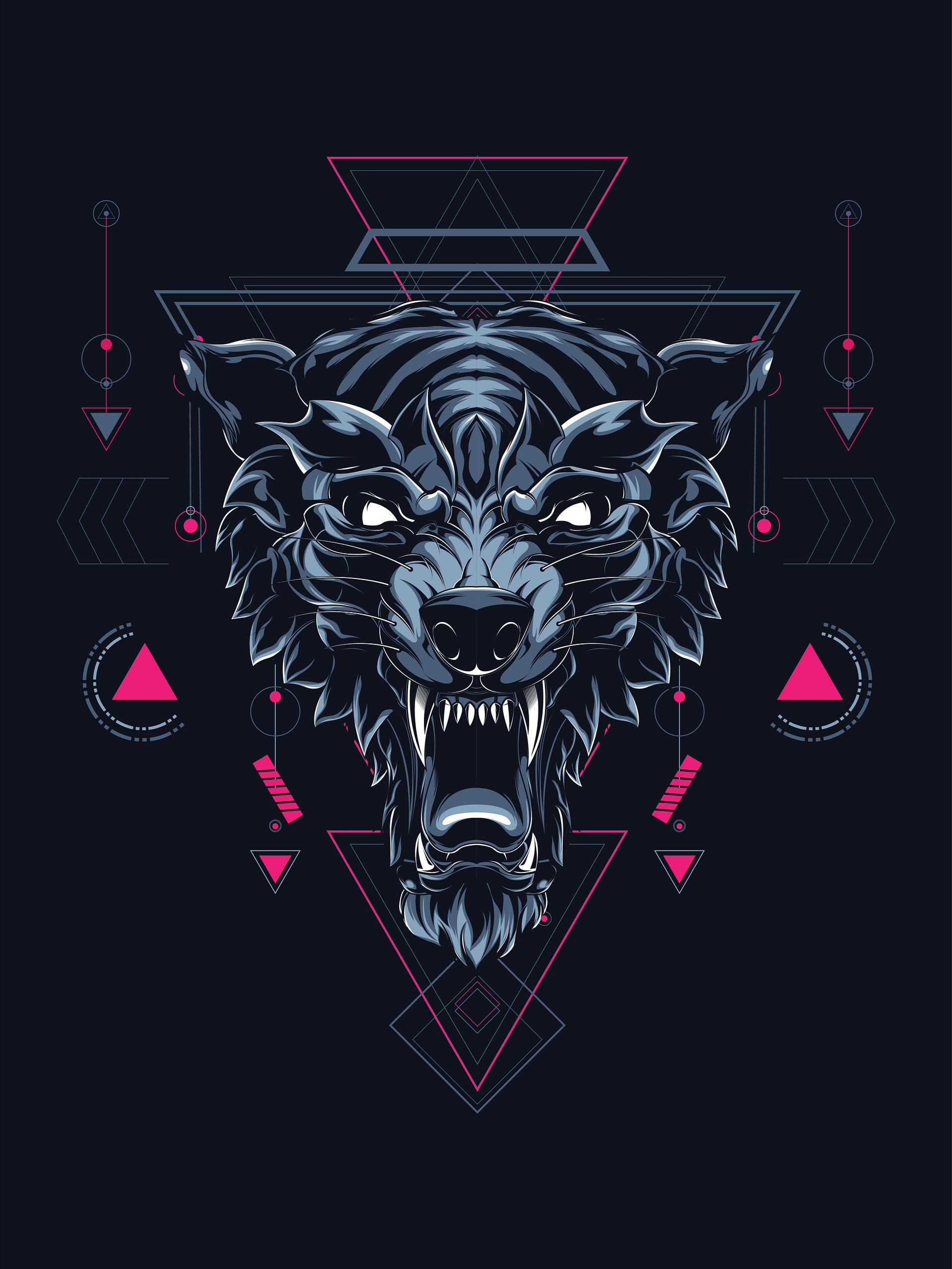 NEW - The Wolf [13x16] product image (1)